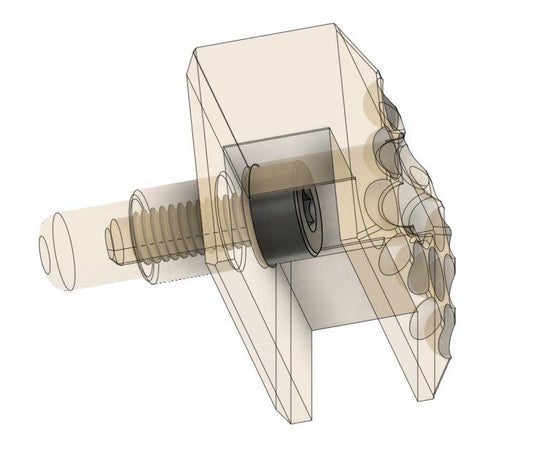 Upgraded Brace Release Button